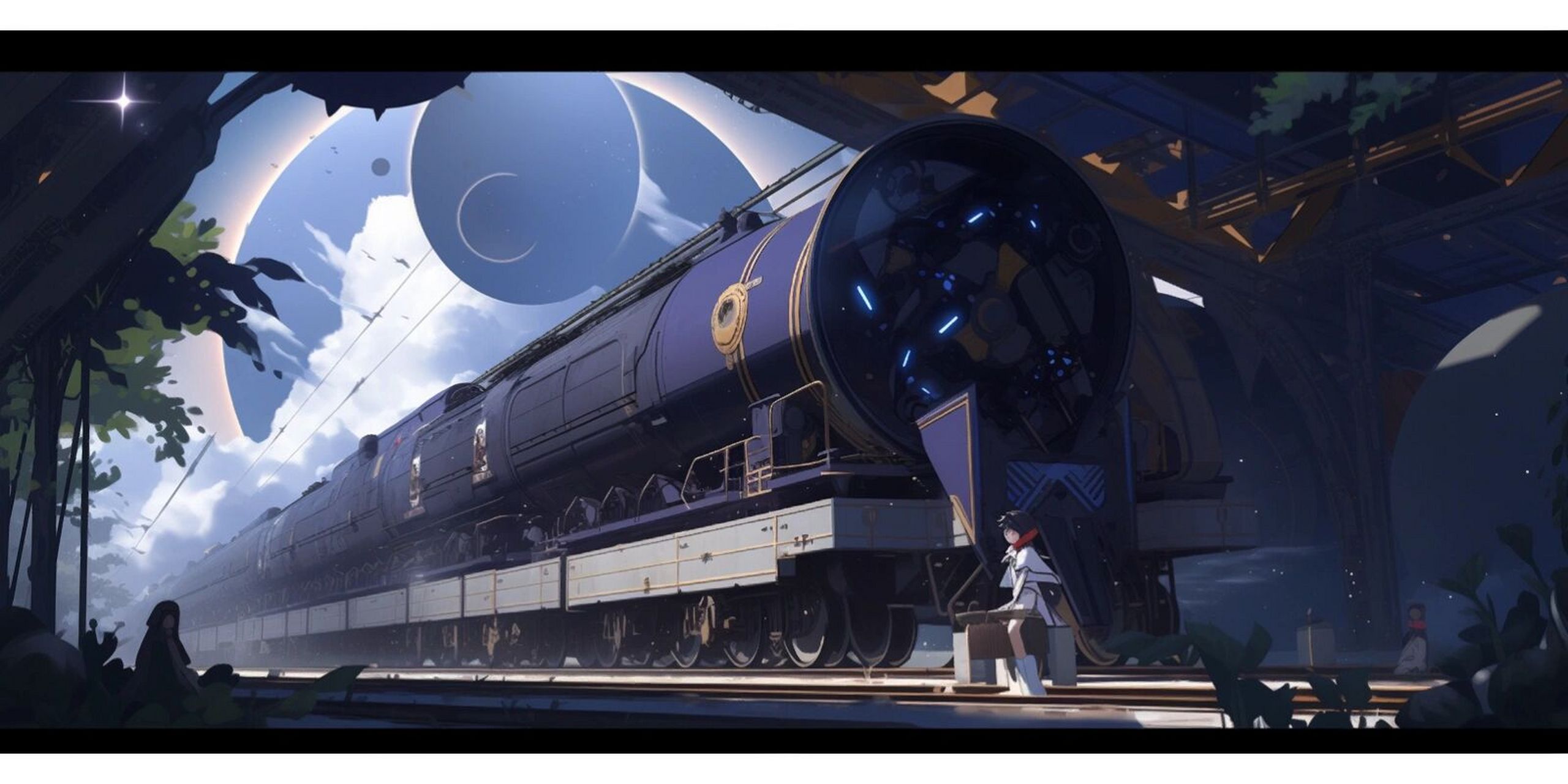 星穹铁道已经发车 星穹列车壁纸横屏版 竖屏版壁纸一会发车就发车啦