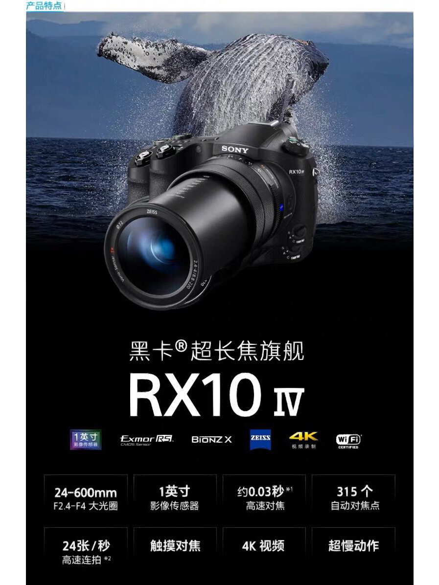 索尼rx10m4参数图片