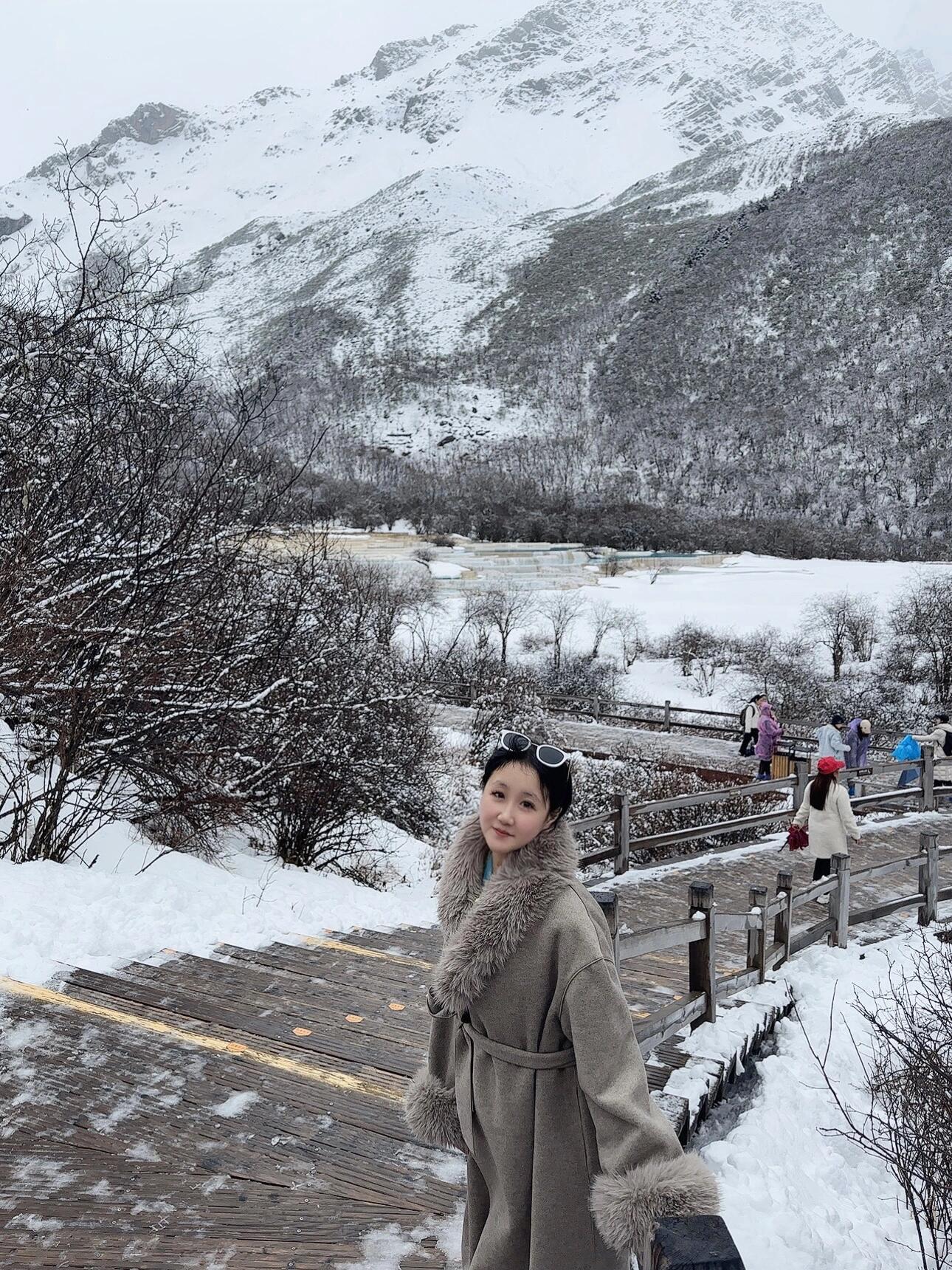 黄龙最高雪宝顶 海拔5588m