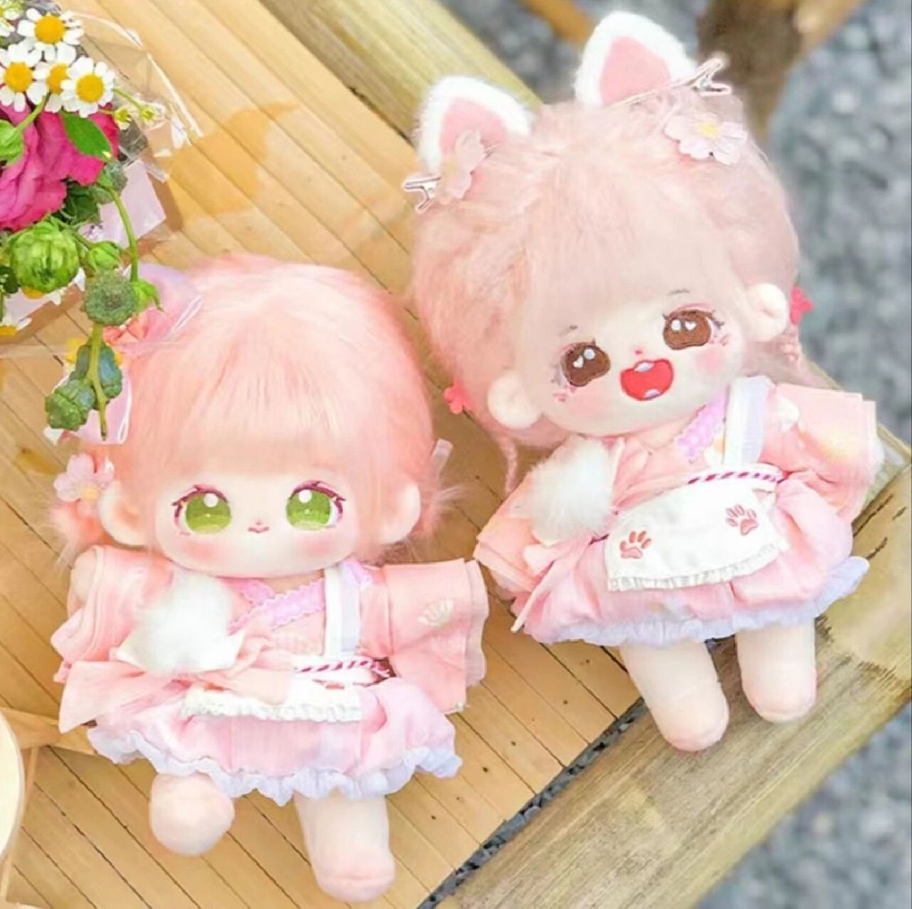 棉花娃娃素材图片