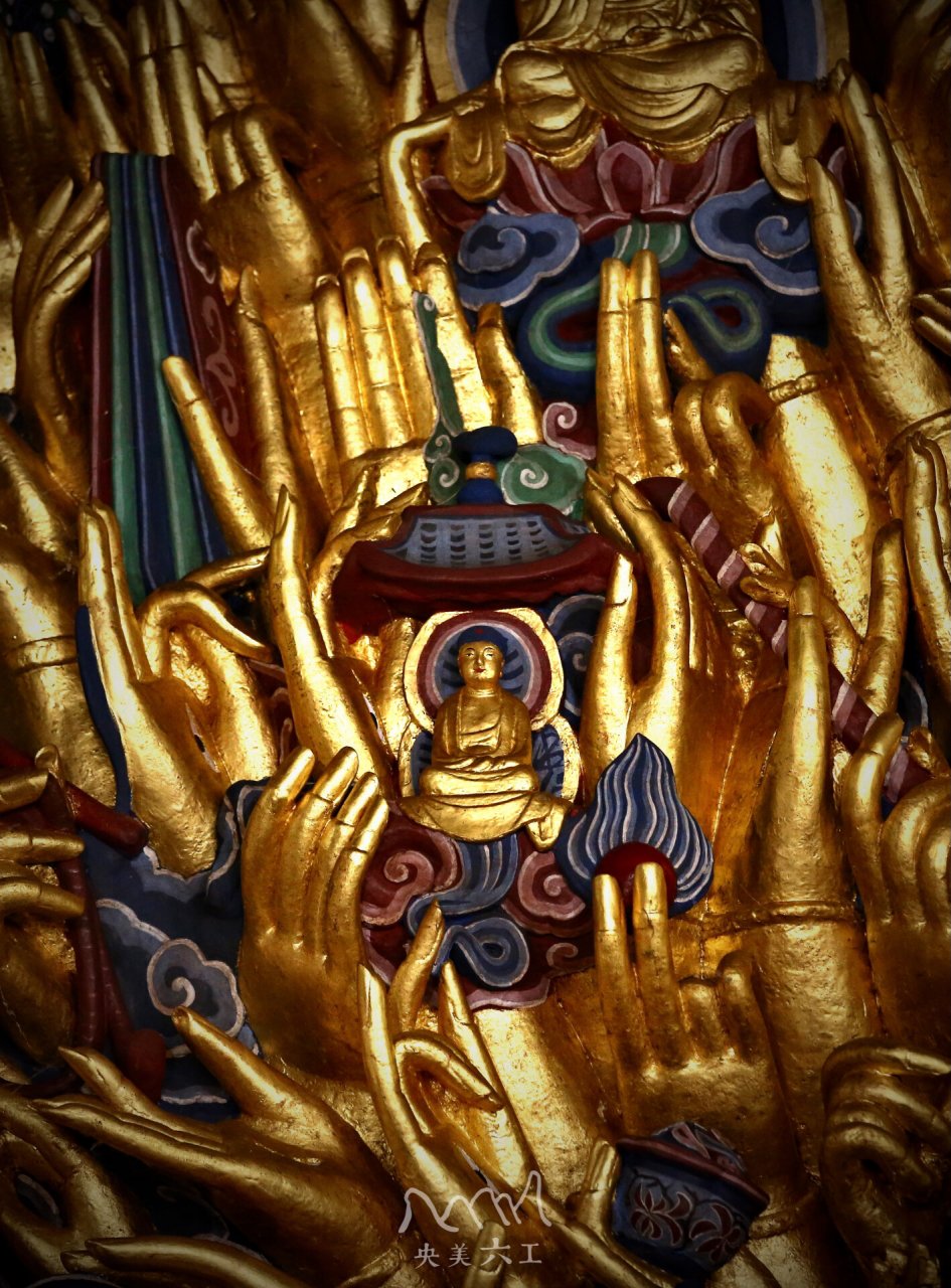 重庆 大足 宝顶山 今天继续为大家介绍宝顶山的千手观音.