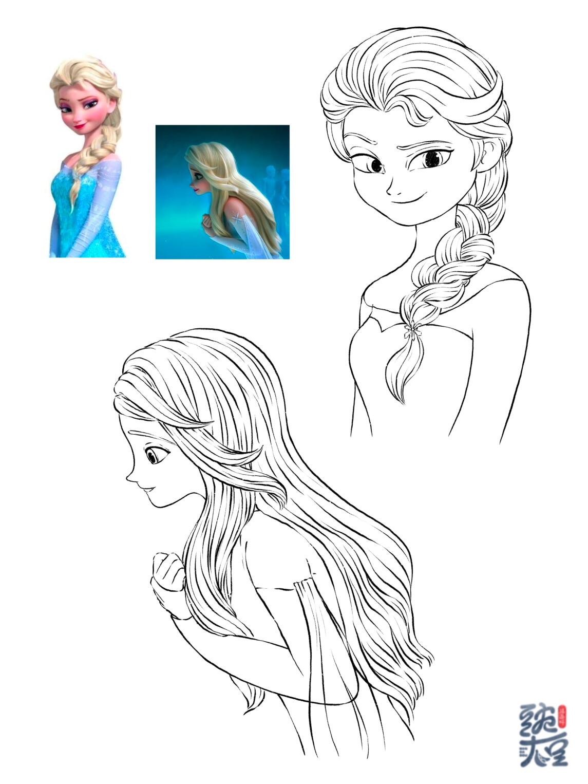 迪士尼的公主,我家小朋友最喜欢冰雪公主们啦