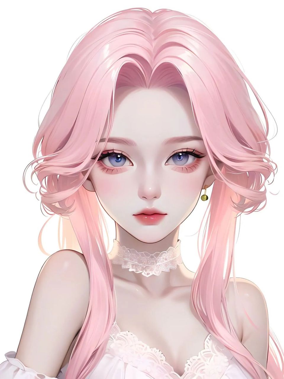 粉色纯欲·女生头像          图片由mewxai生成