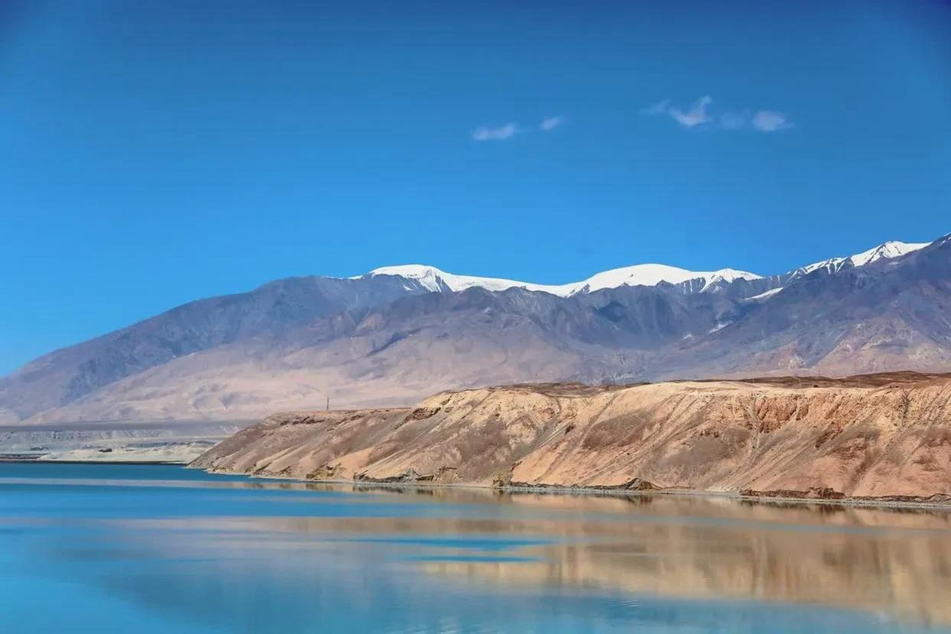 喀什白沙湖风景区图片
