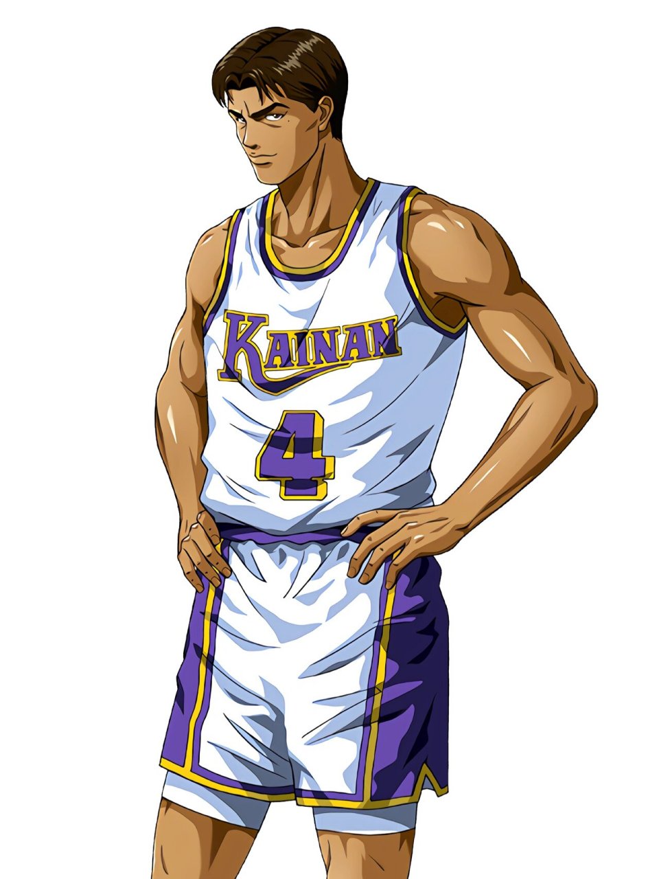 灌篮高手海南队三巨头,阿神最帅