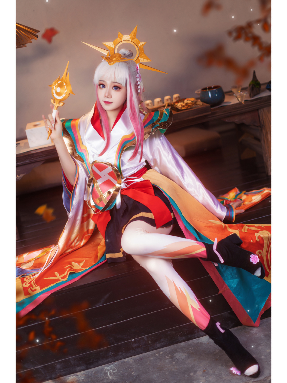 娜可露露前尘镜 93王者荣耀cos "红月正当空,逢魔涤荡,归途迷雾中"