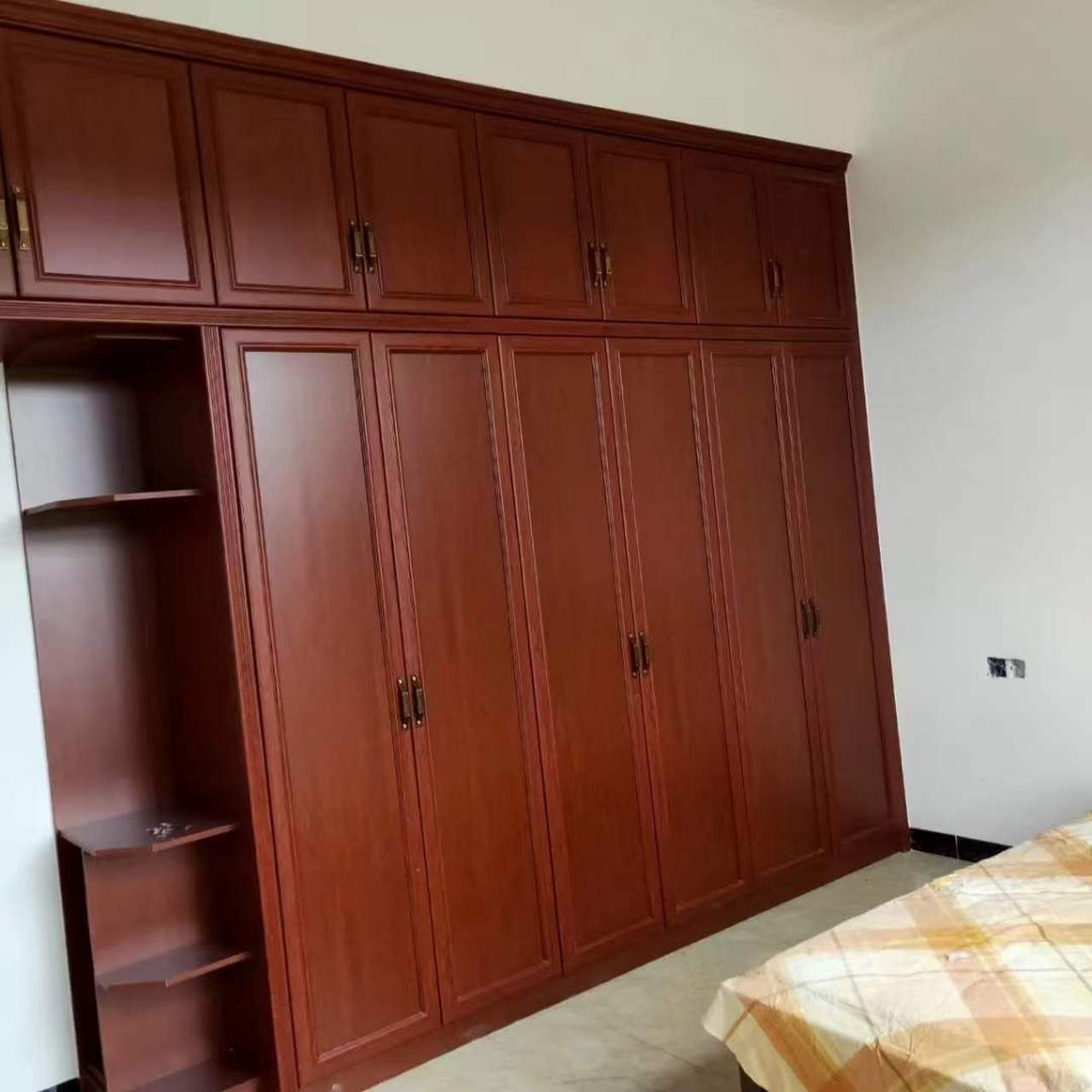 全铝衣柜全铝橱柜 家具定制 全铝衣柜价格 铝合金拼板衣柜:原价1860元