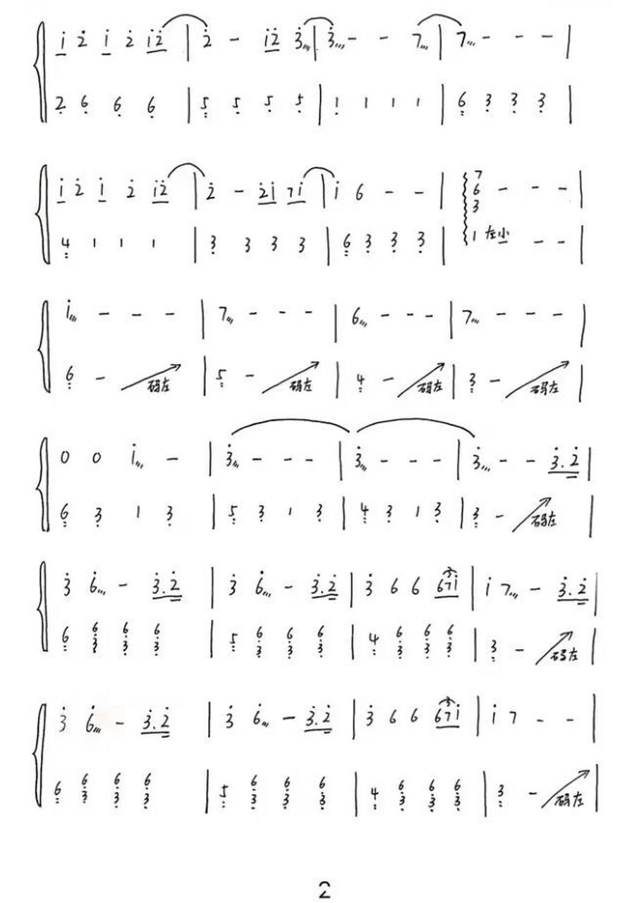 消失的她片尾曲《笼》古筝简谱分享     伙伴们,这部电影我还没看过