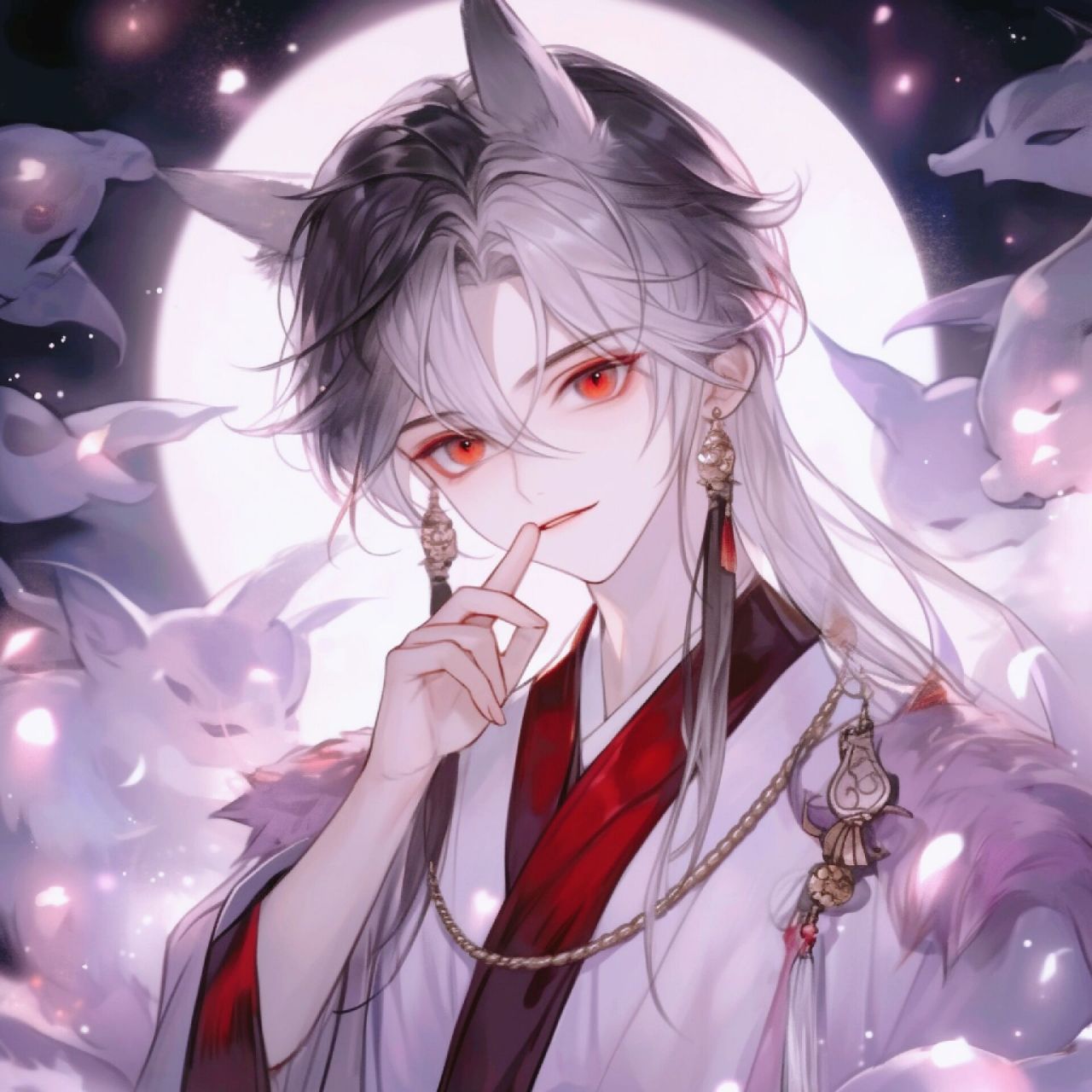 二次元男生头像·可爱的狐族少年