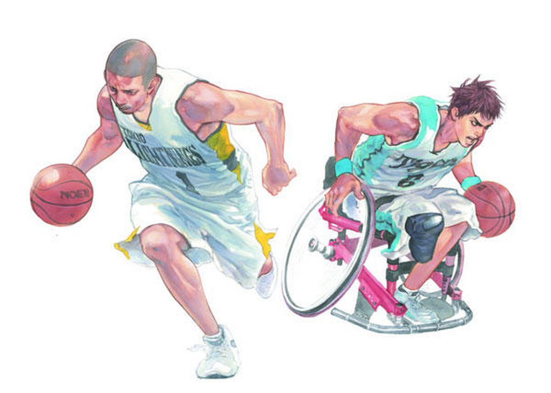 篮球励志壁纸高清动漫图片