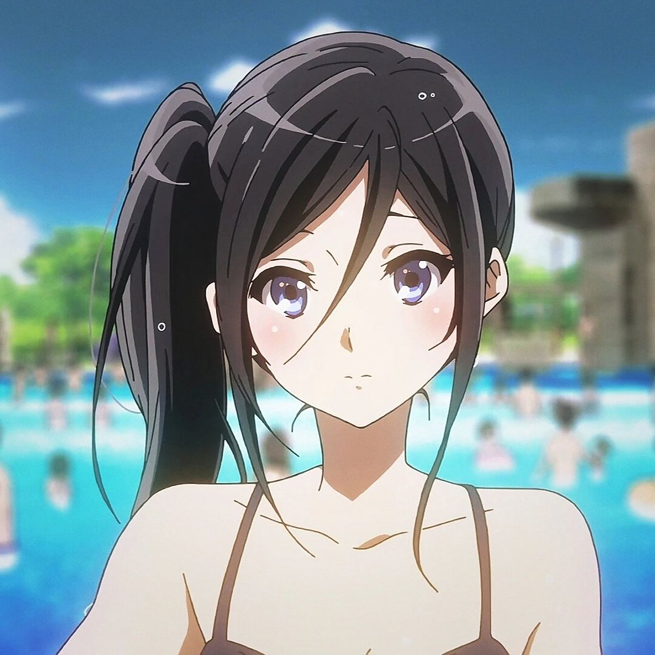 动漫头像 94夏日泳衣 90番剧: 吹响吧 上低音号