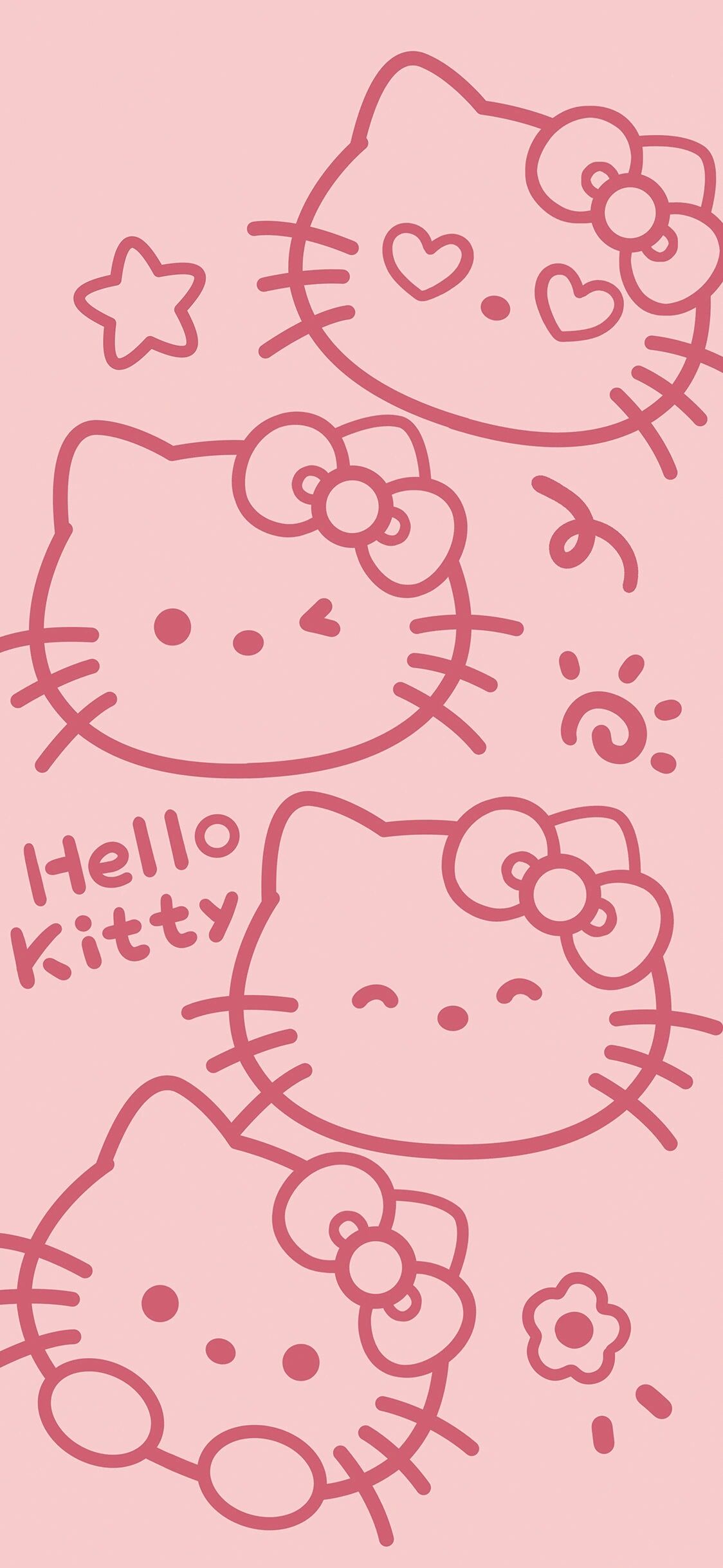 1294hello kitty壁纸|粉色系壁纸|凯蒂猫          大家喜欢的可si