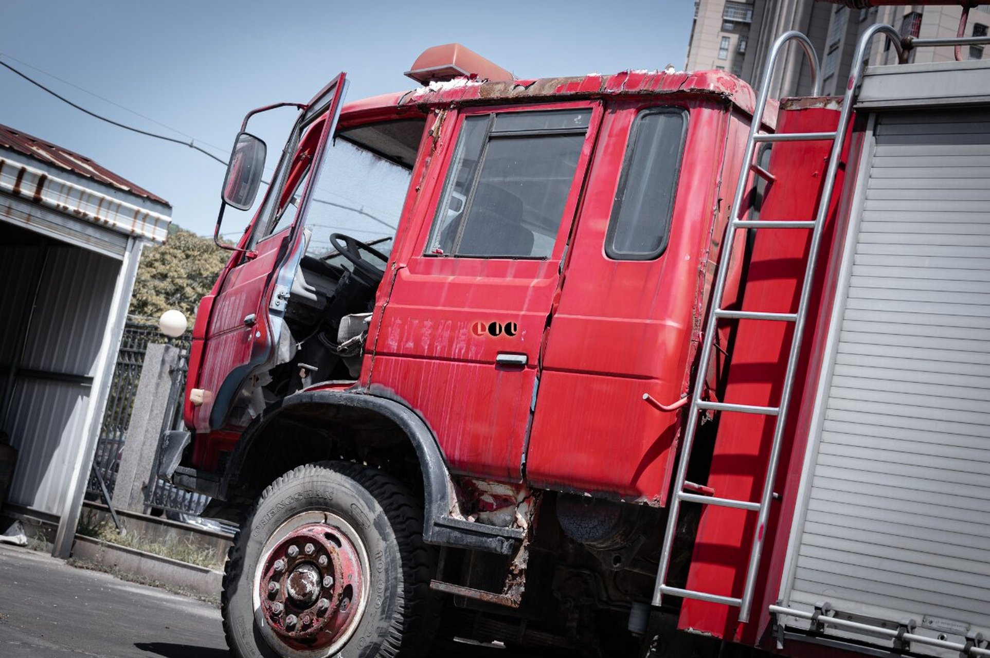 东风153系列消防车 90年代到21世纪初保有量超大的东风消防车 	 在