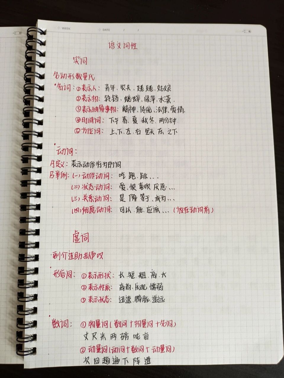 《语文词性笔记》冲啊