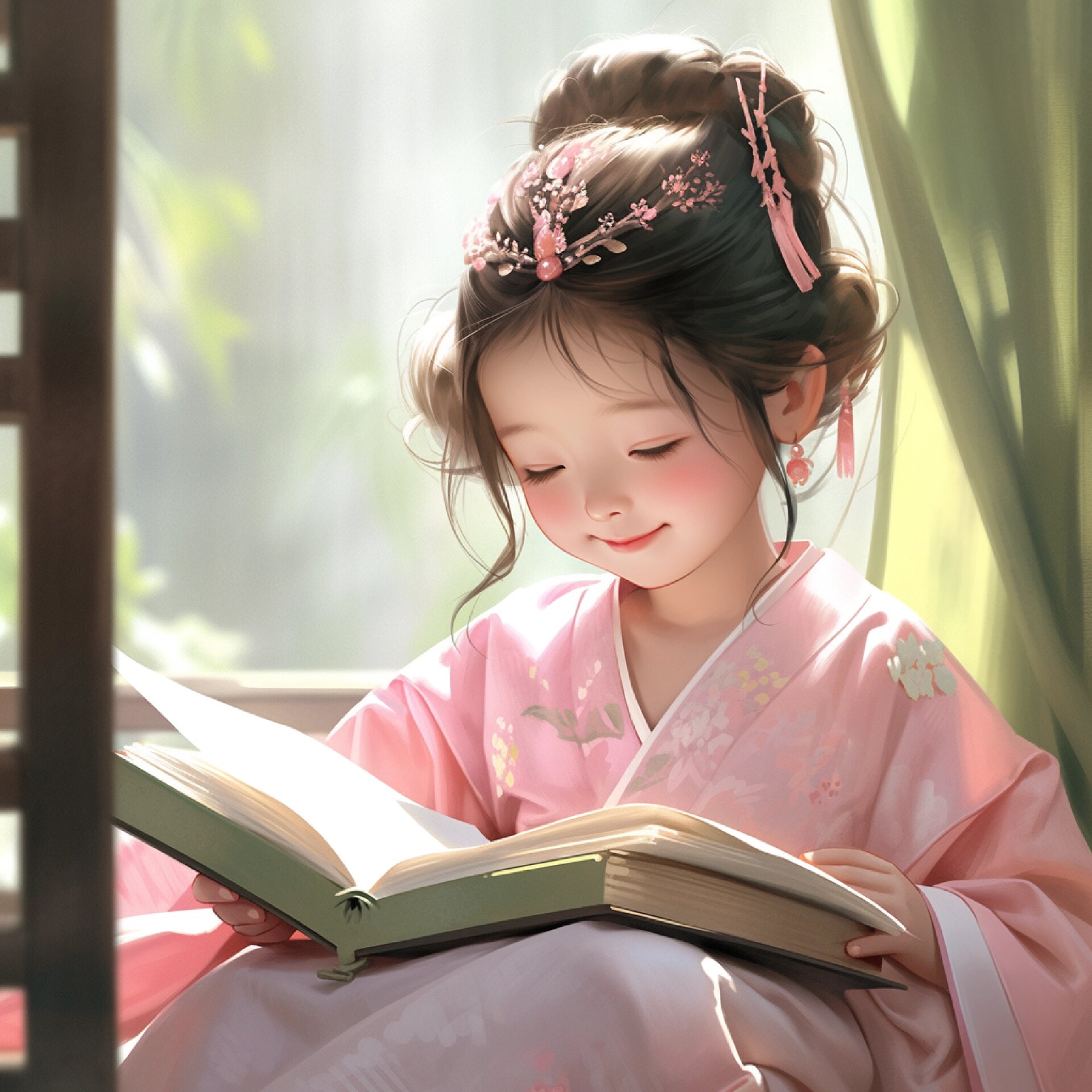 真是太仙了吧!‖古风读书女生头像