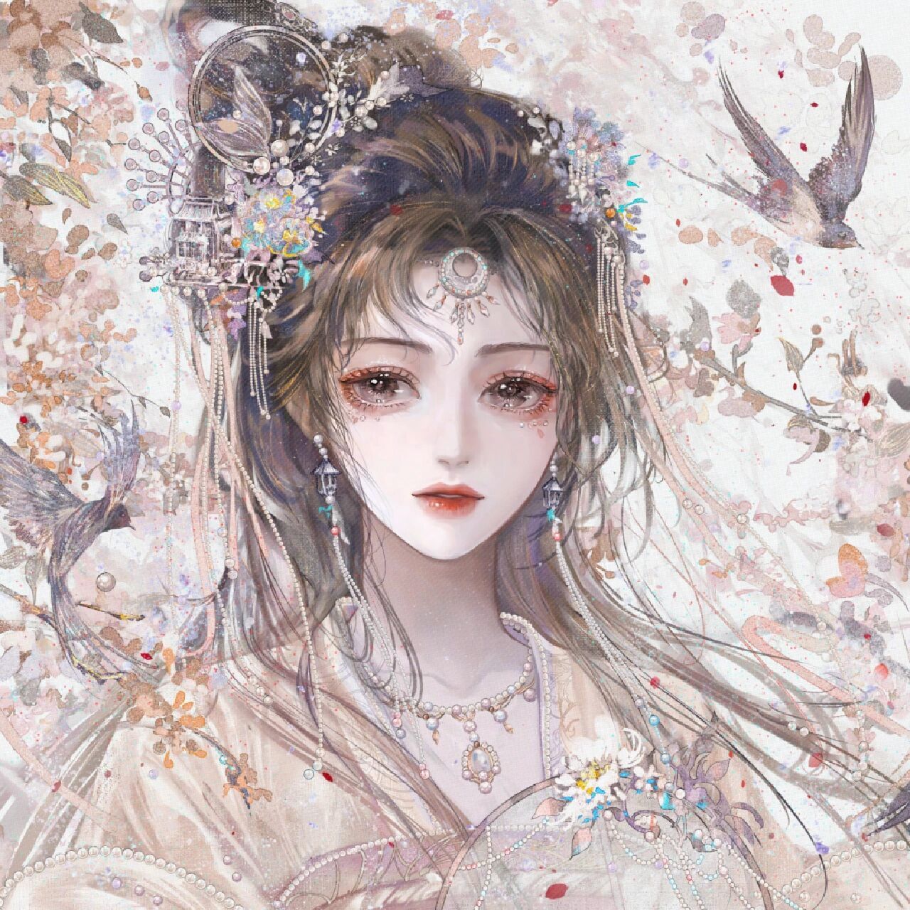 一眼就惊艳的古风头像 3 优质古风女头,漂亮女生该换头像啦!