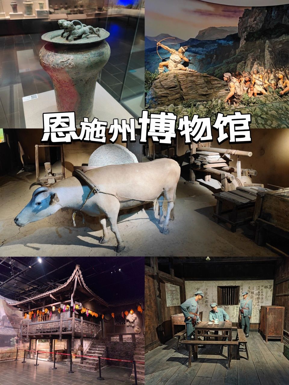 恩施旅游攻略-恩施土家族苗族自治州博物馆 94博物馆介绍湖北省唯一