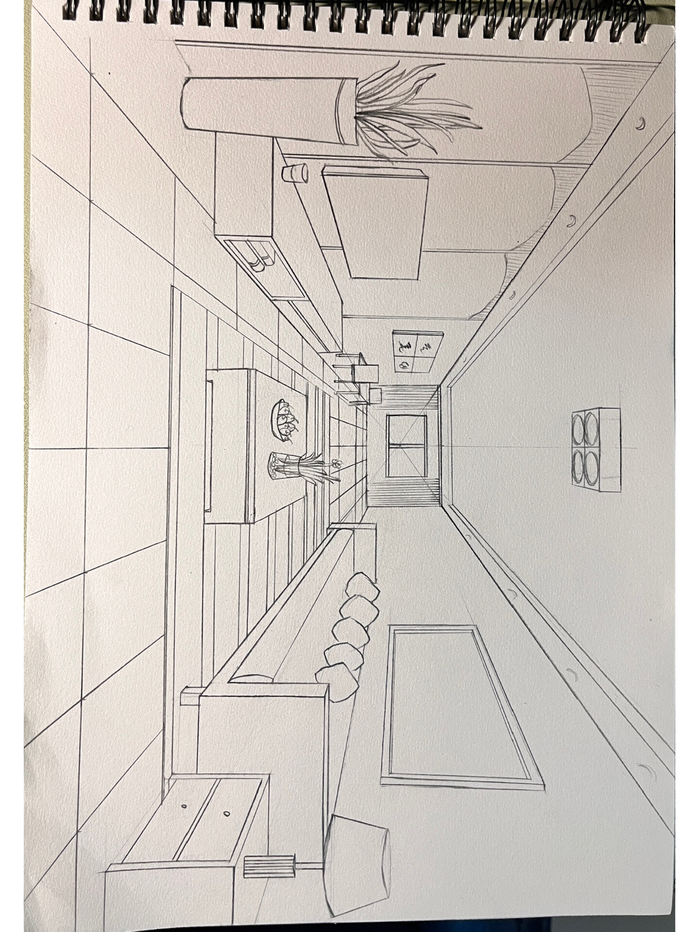 透视作业07平行透视 老师布置的平行透视作业