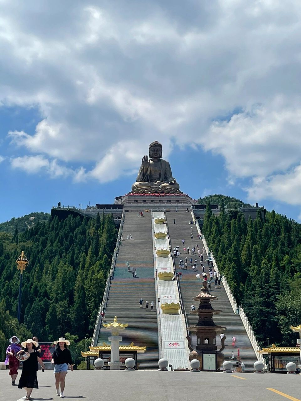 【山东|龙口】小众5a级风景区南山大佛03 南山大佛,是世界第一锡