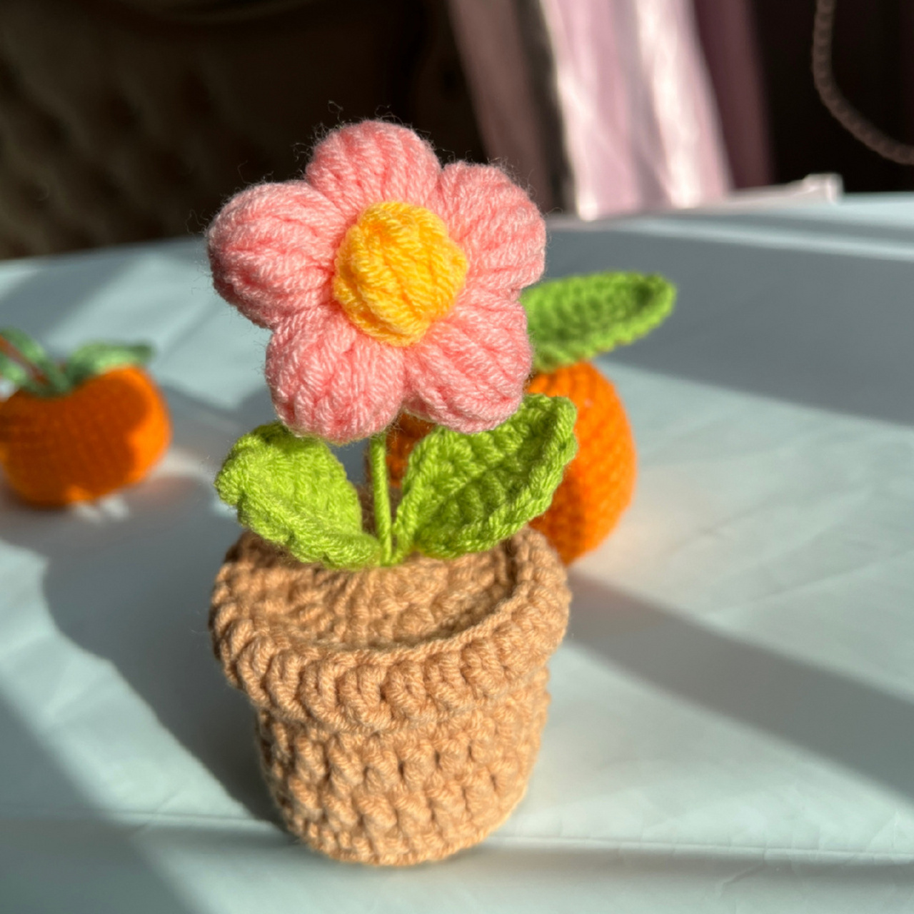 小盆栽家族新入两员～9894 #手工钩织# #钩织教程# #我的手作