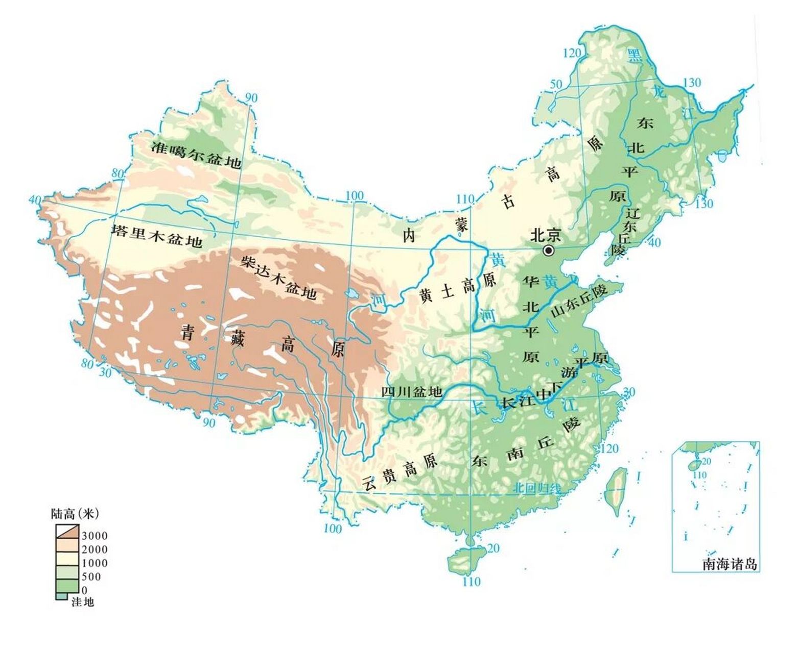 海拔地图 上海图片