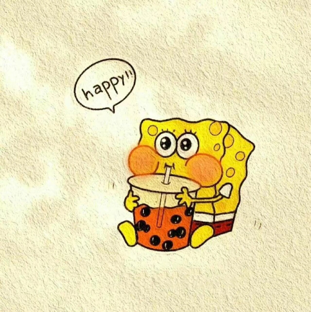 动漫头像‖海绵宝宝和派大星