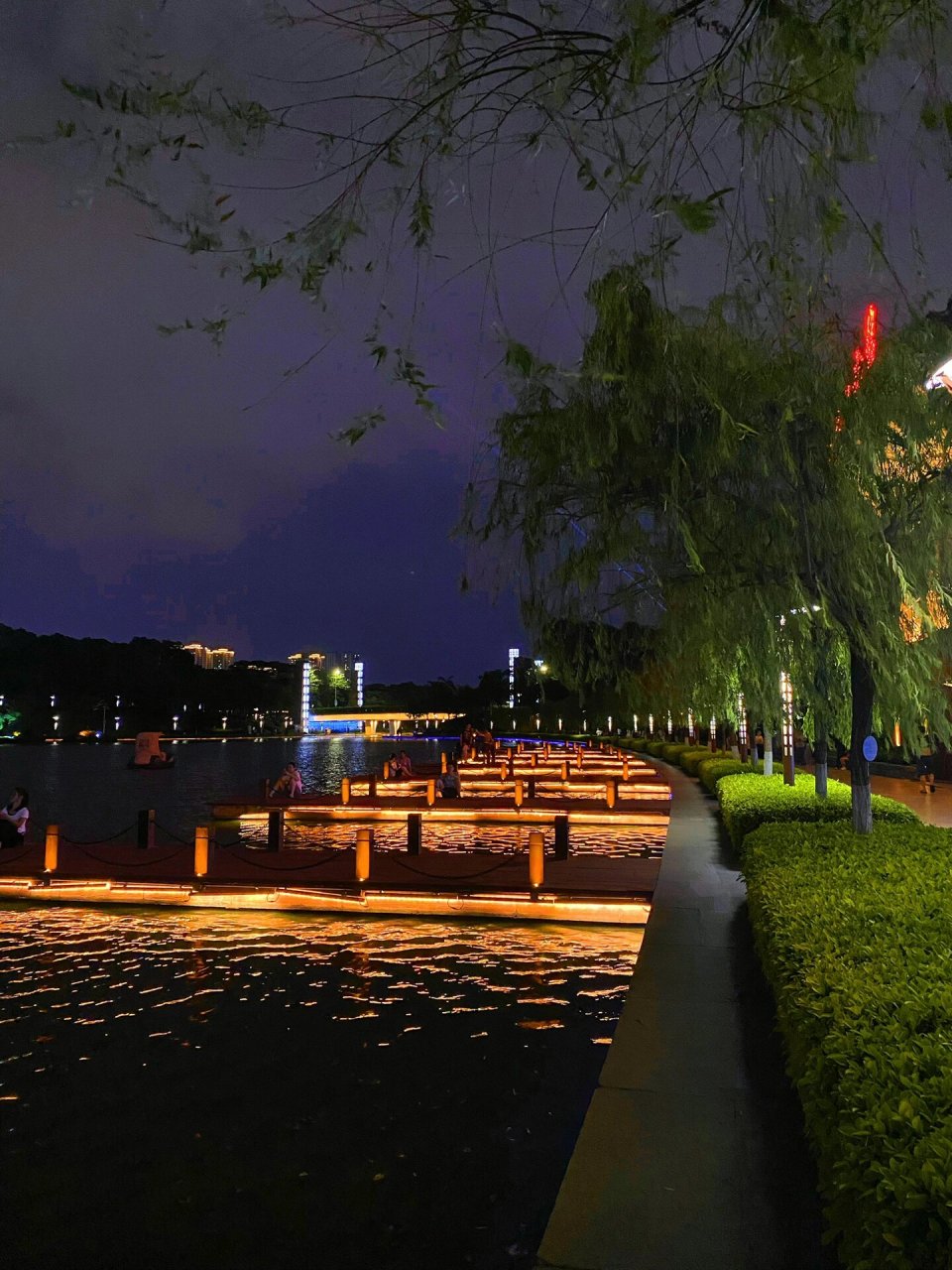 佛山千灯湖夜景图片