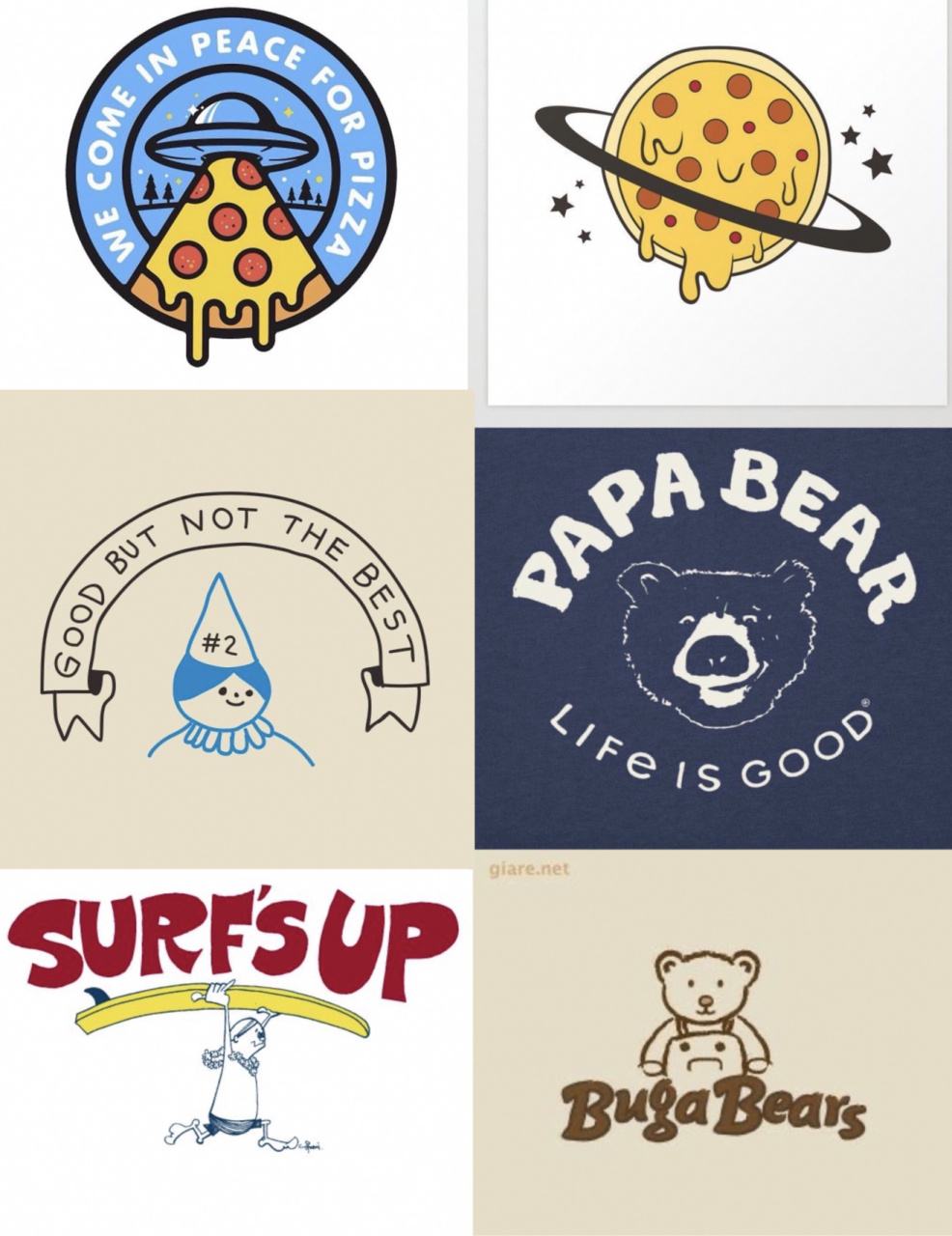 创意卡通logo/趣味可爱logo 一组趣味满满的可爱插画logo分享 来源