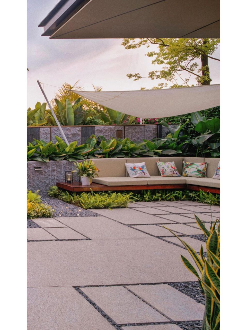 50平方米迷你叠墅小庭院花园设计分享 项目名称:海口·金地云海湾