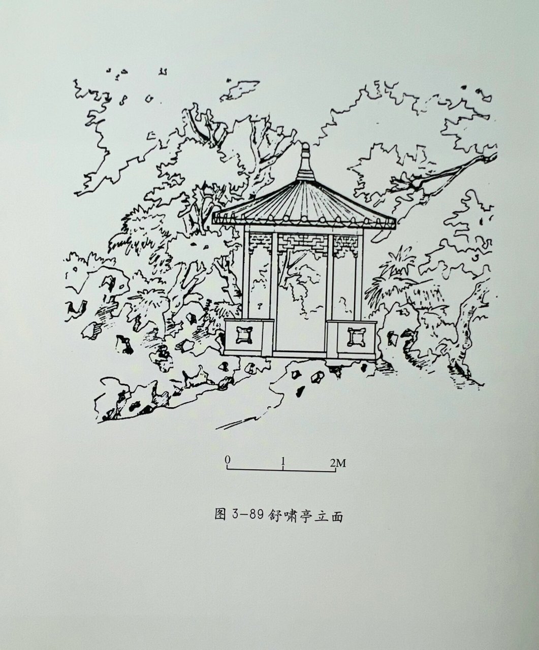 图纸 园林 亭 留园可亭 东角亭舒啸亭 留园亦不二亭 在林泉耆硕之馆