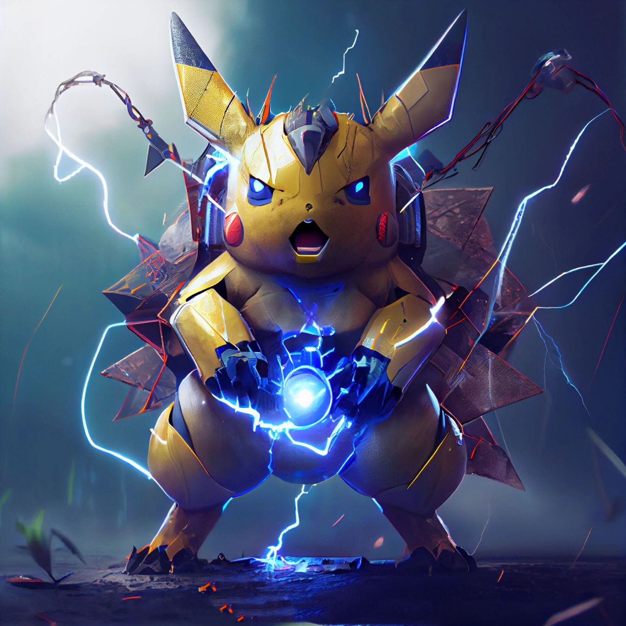 谁说皮卡丘只能是宠物?它还是最酷的机甲!