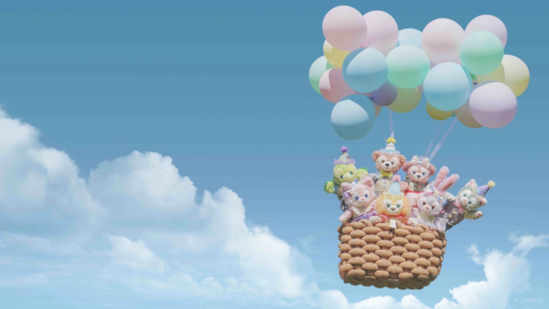 东迪40周年~超级棒的一组壁纸 东迪40周年不得不说赢麻了, 这位太太拍