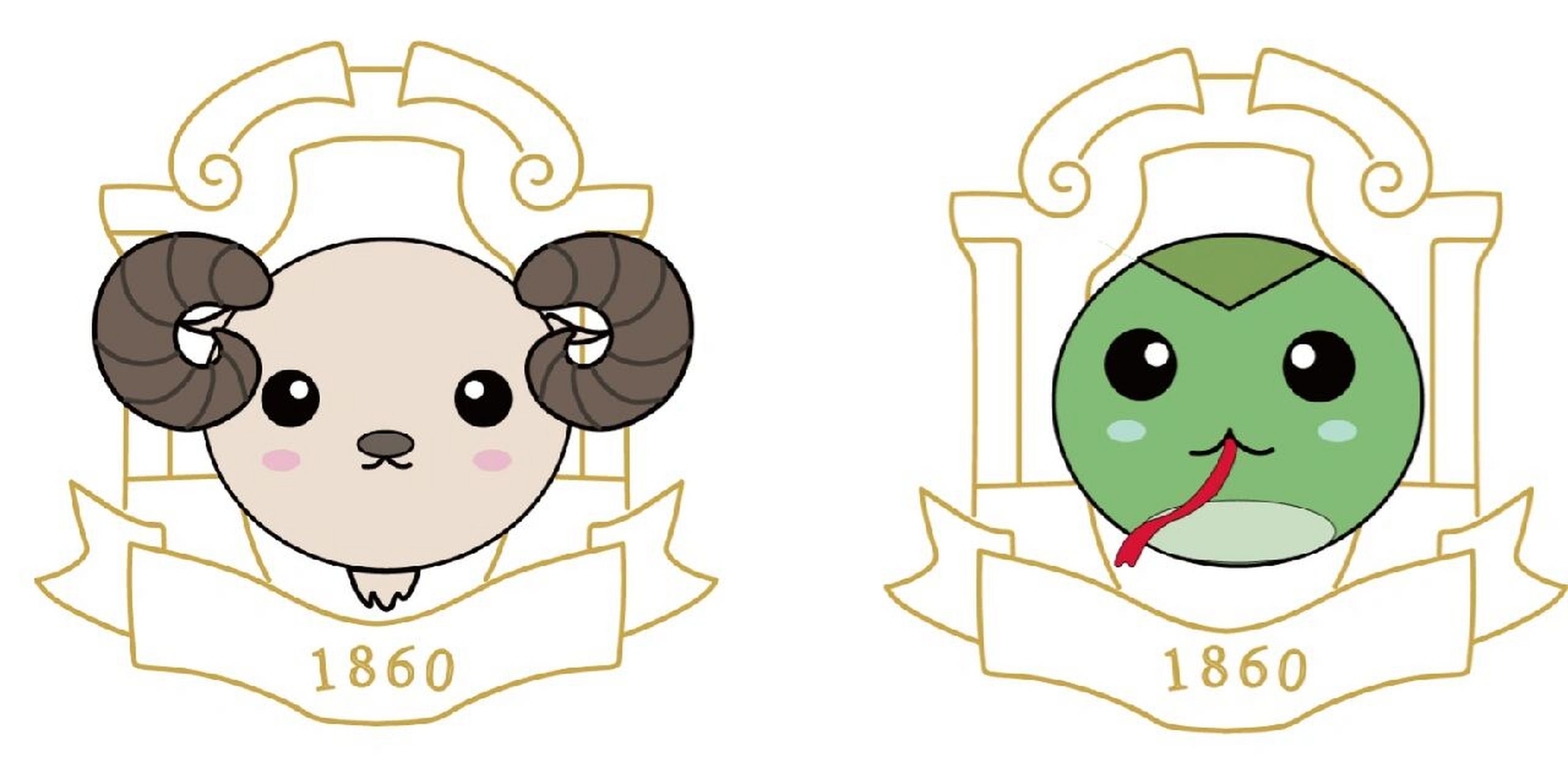 圆明园十二生肖兽首可爱简笔画 圆明园十二生肖兽首可爱简笔画