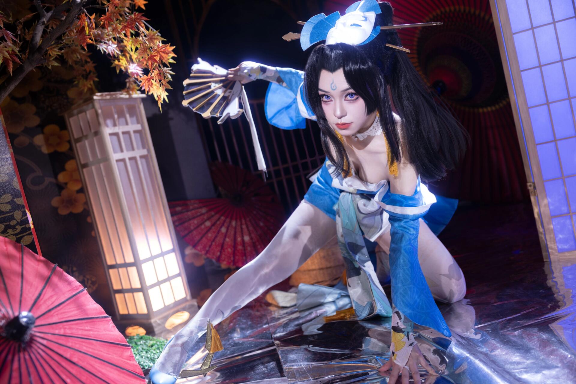 不知火舞魅语/武汉cos约拍 「以吾对视,失魂之时」 出镜:客妹 棚妆摄