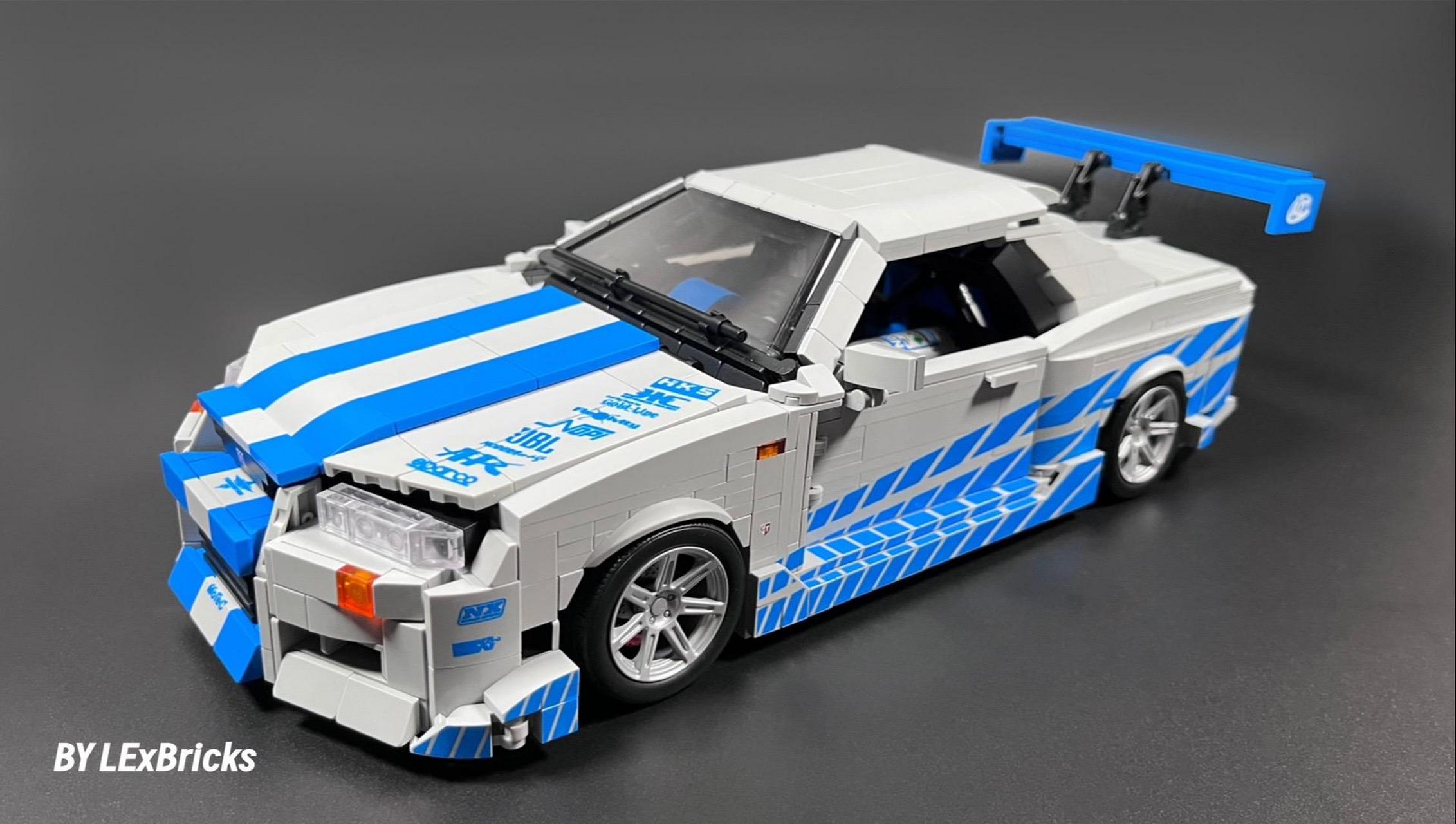 重现速度与激情 保罗沃克的经典座驾.gtr-r34