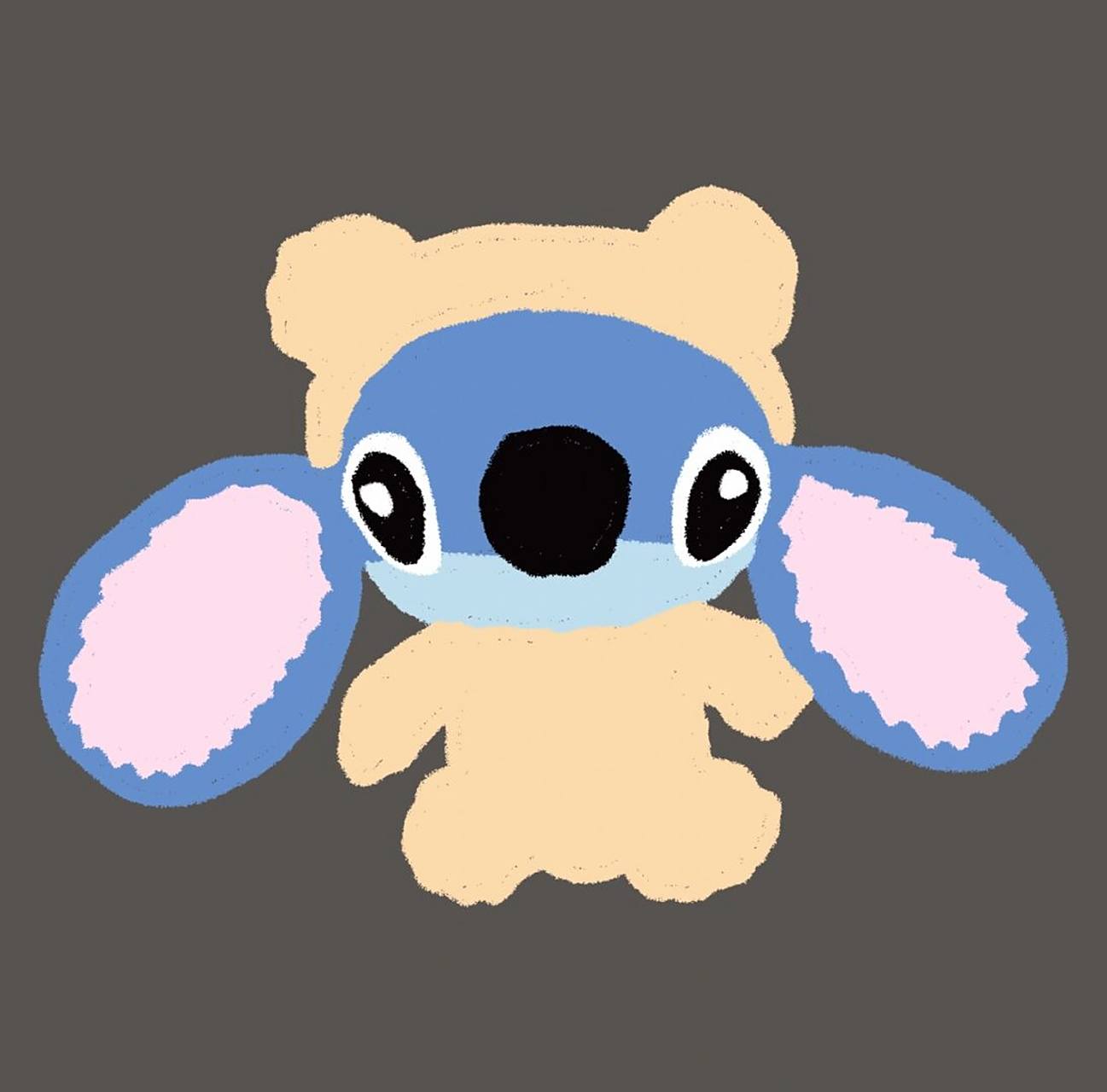 史迪仔可爱情侣头像第五弹 希望你们会喜欢[害羞][大笑] #插画# #插画