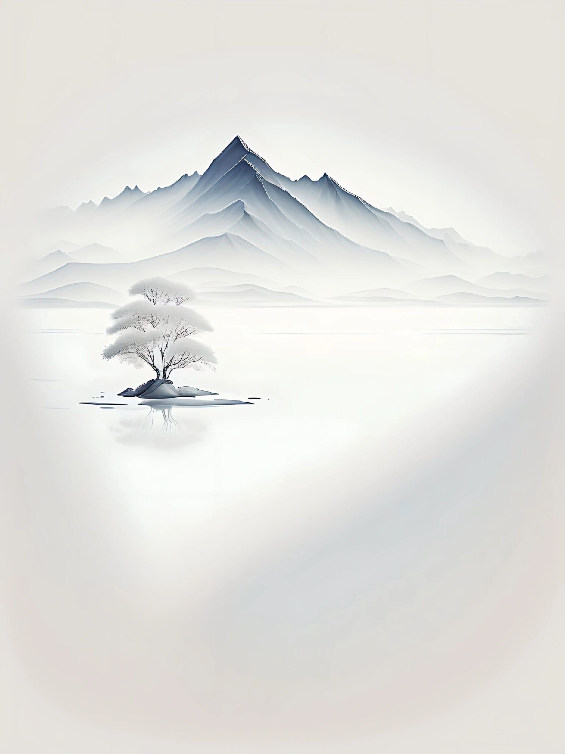 空灵之美-极简山水系列