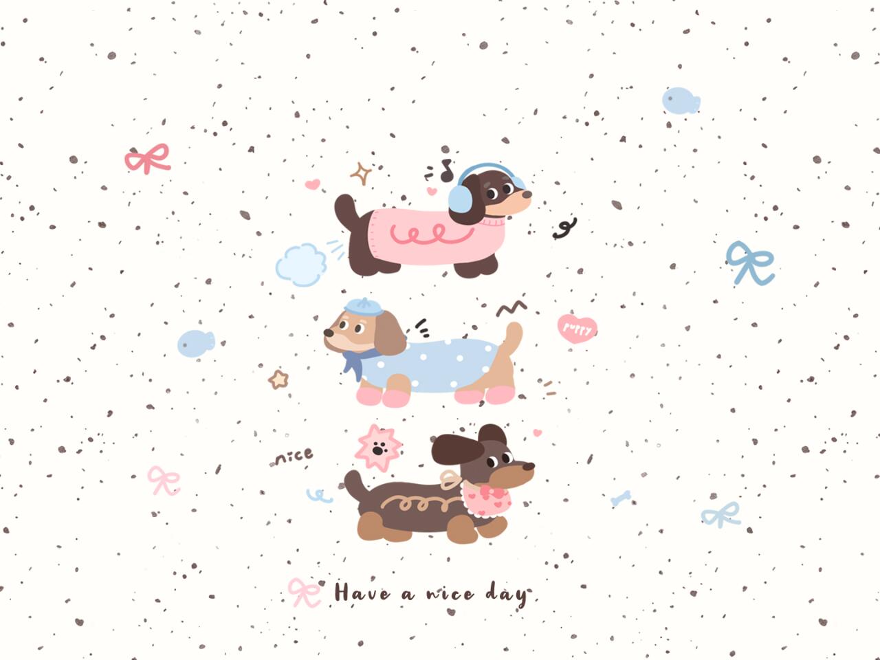 ins风卡通ipad壁纸来啦✨