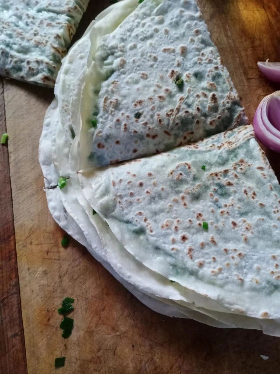 菜饼好吃吗 离开家以后再也没吃过.