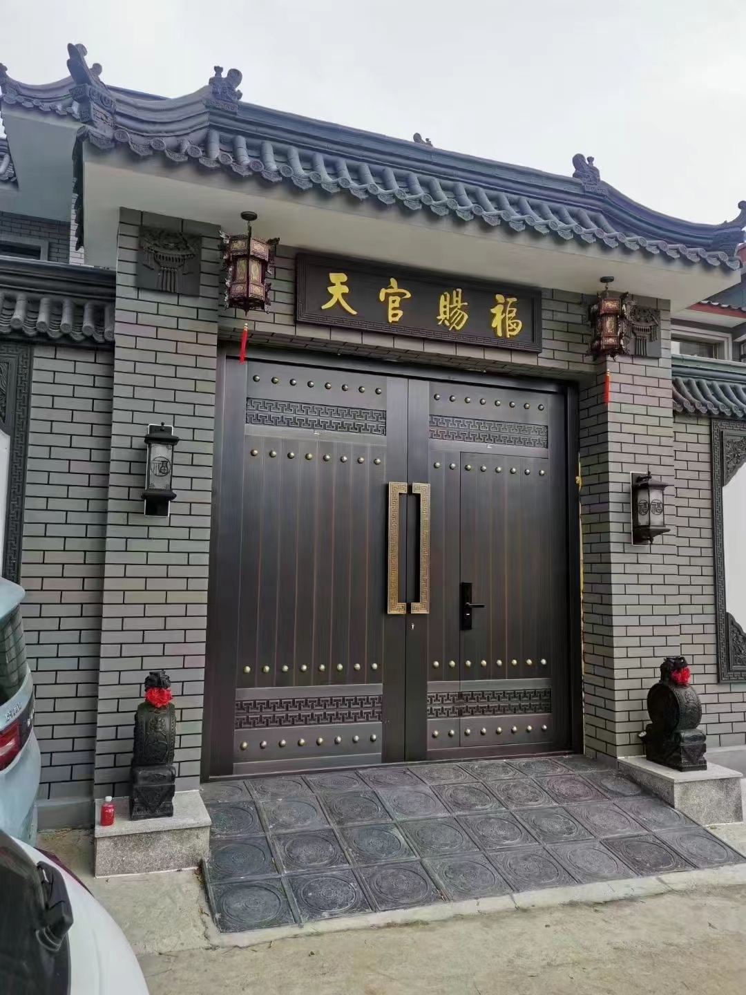 东方美学,自建房新中式院门分享!✨✨