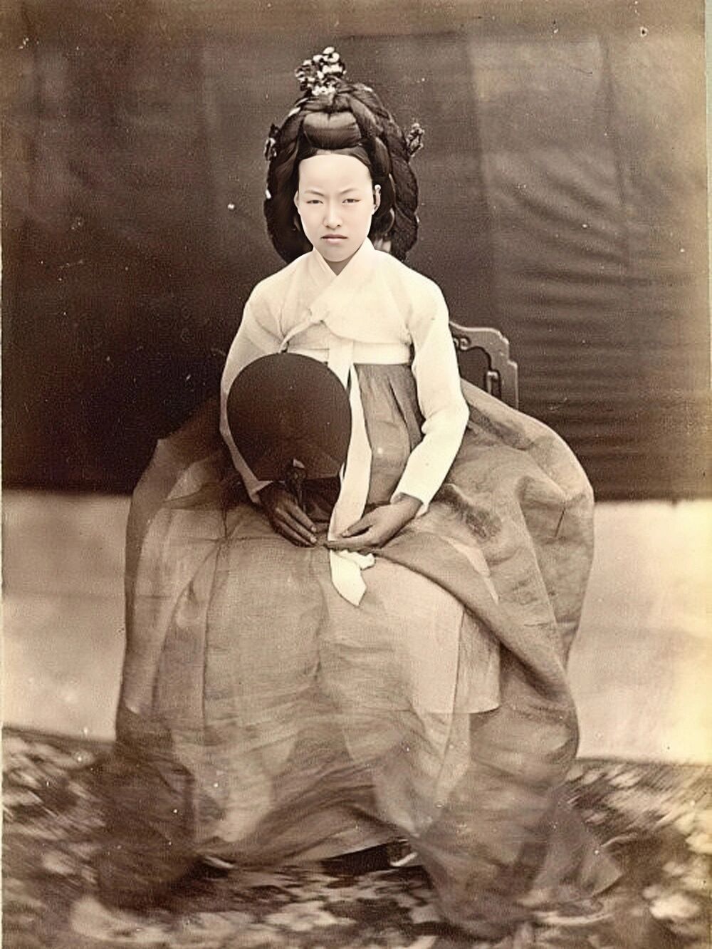 19世纪到20世纪朝鲜各种各样的传统服饰