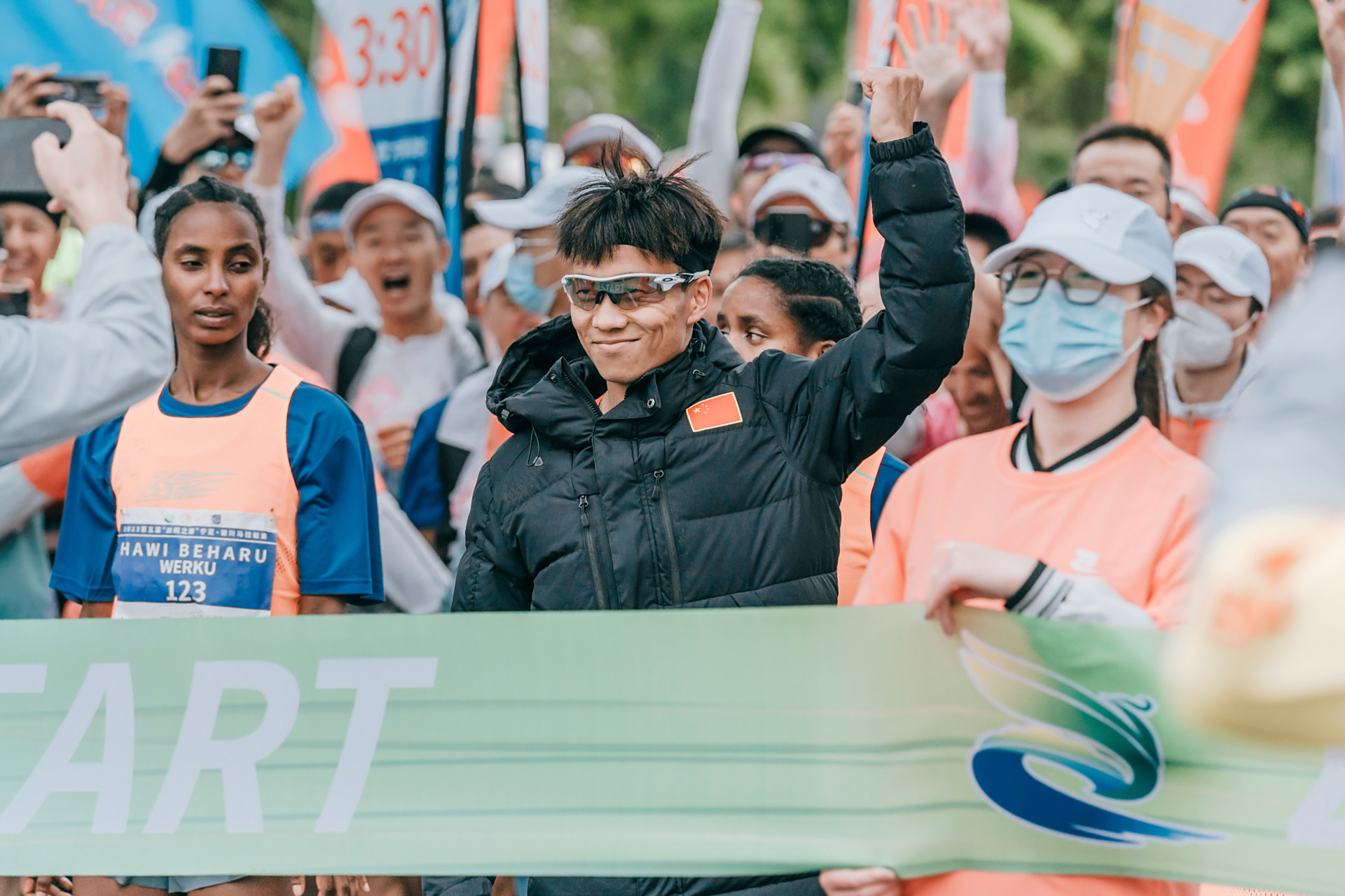 何杰获得2023宁夏马拉松全场第二名,国内选手第一名!