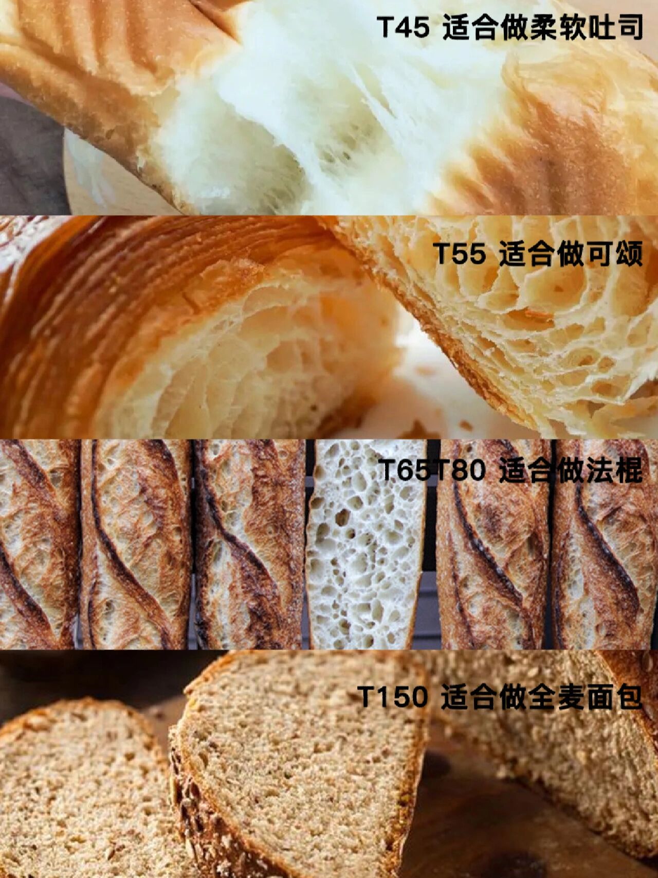 97 法国面粉t后面代表的数字是什么意思?