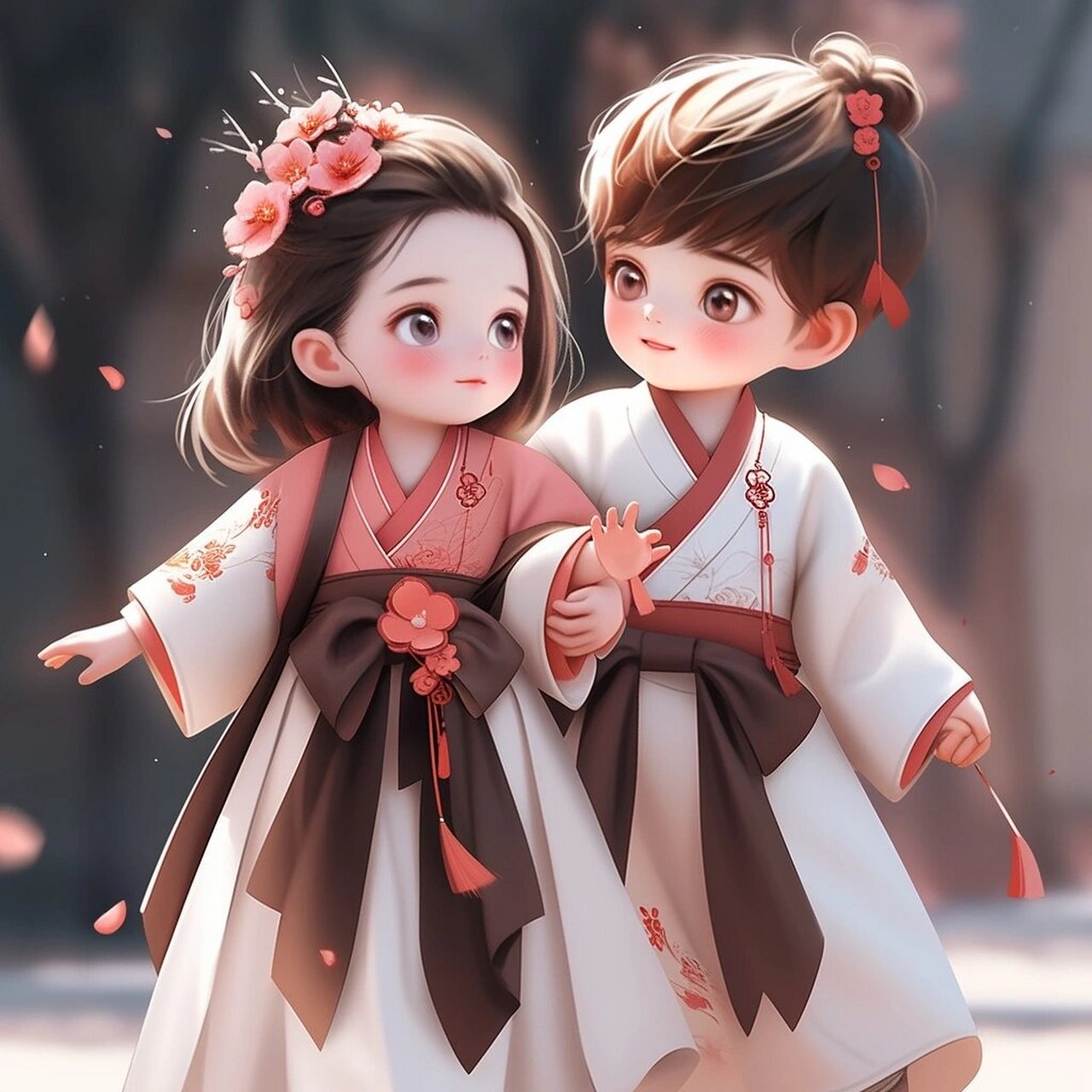 两小无猜!你们要的情侣头像来咯