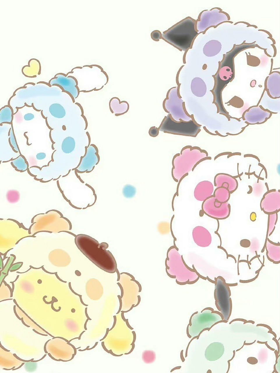 三丽鸥红包封面图 这些可合照可太适合做封面图啦 新年收到也会又可爱