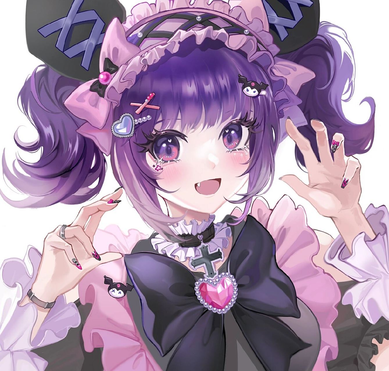 9094kuromi9094. 画了库洛米的拟人头像!