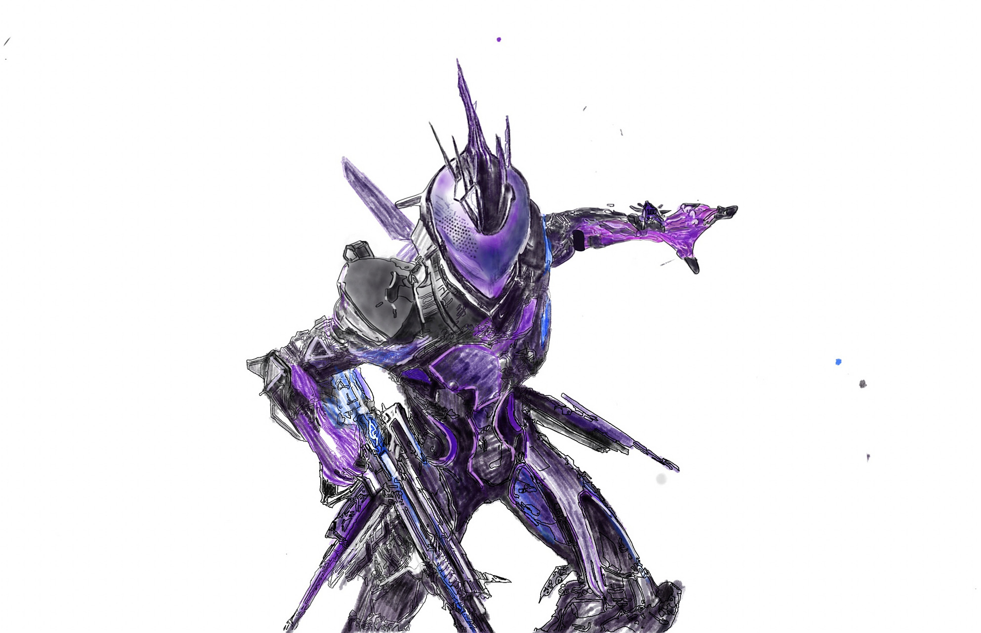 幽魂t -3,终于画完了!