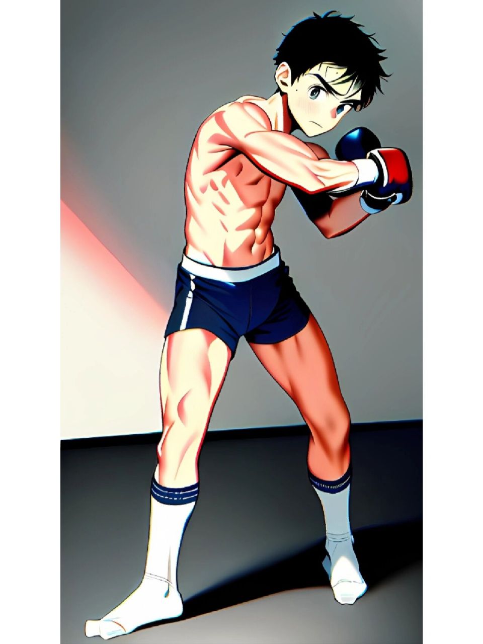 赤膊拳击少年(10)