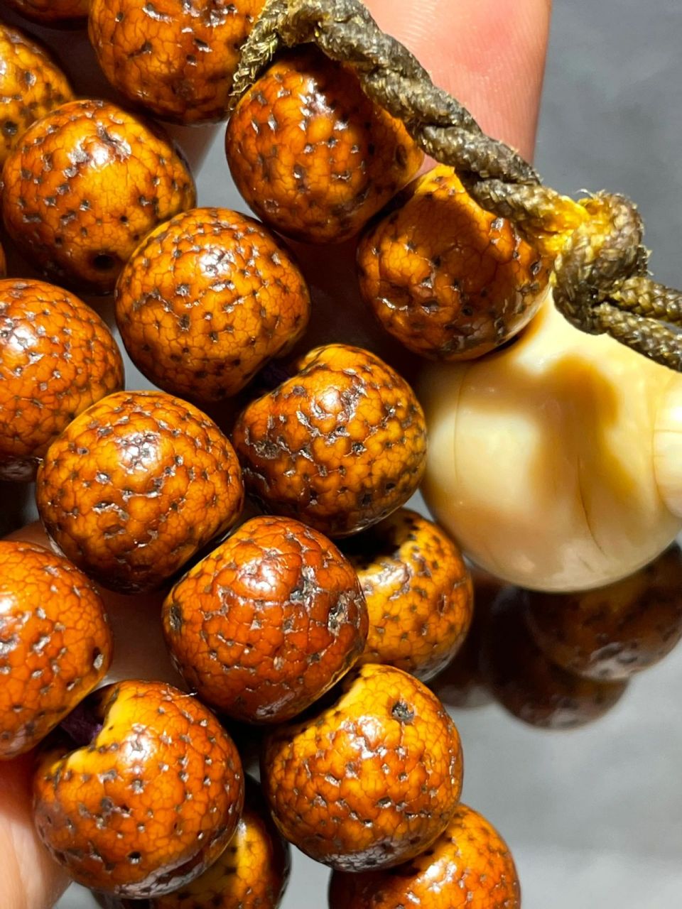 顶级玉化星月菩提 星月菩提