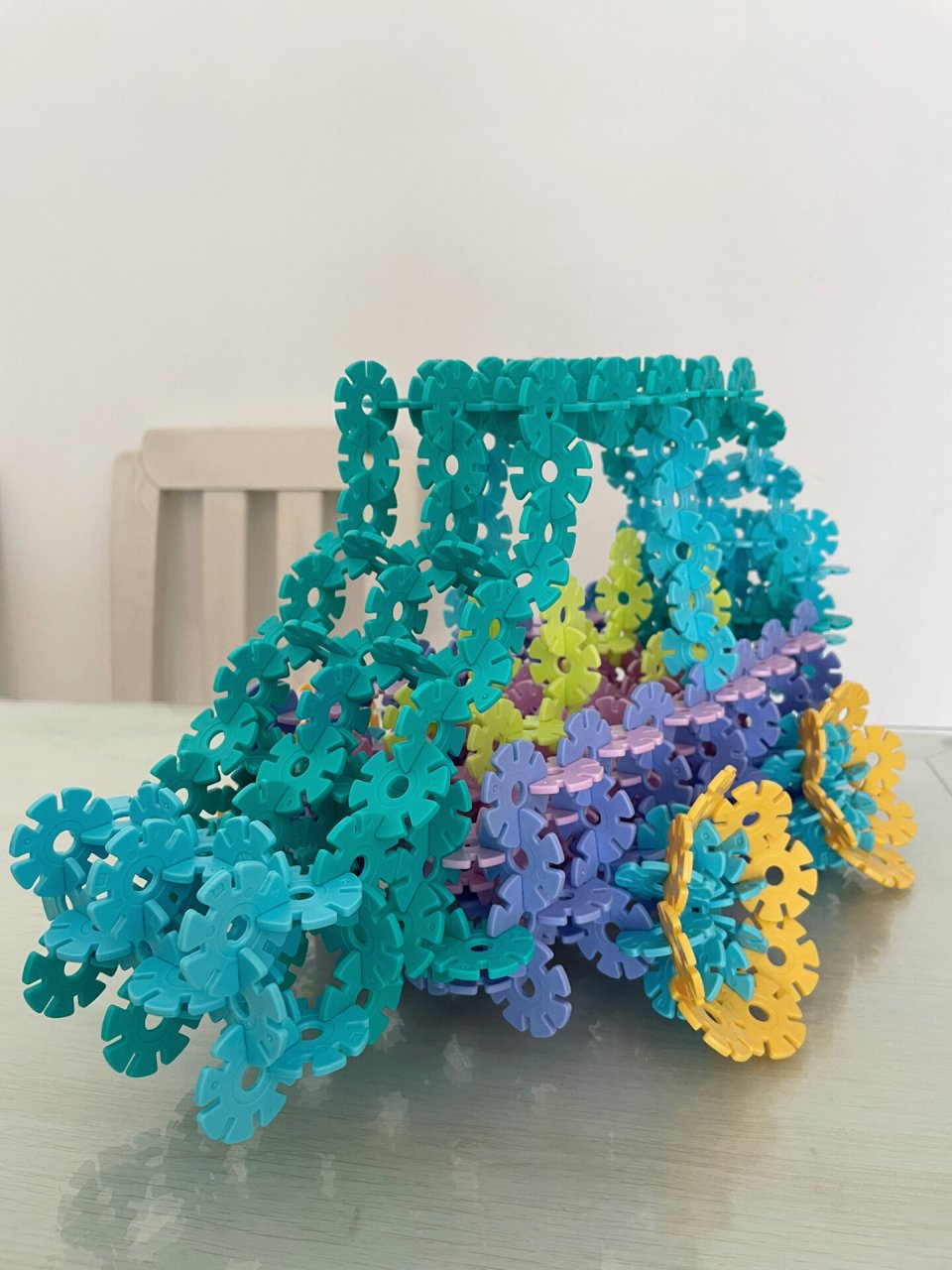 男孩子最爱的雪花片小汽车07来啦